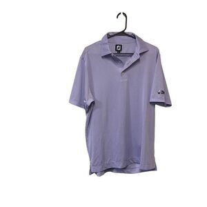 Foot Joy Lavender and White Polo Size Medium (M) Marsh Creek Country Club